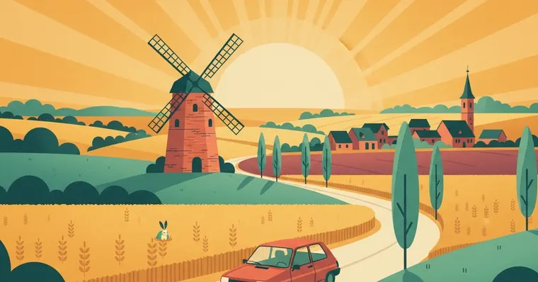 Affiche La Route Buissonnière : contourner Lille