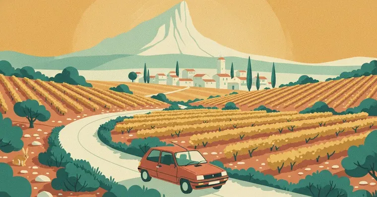 Affiche La Route Buissonnière : contourner Montpellier