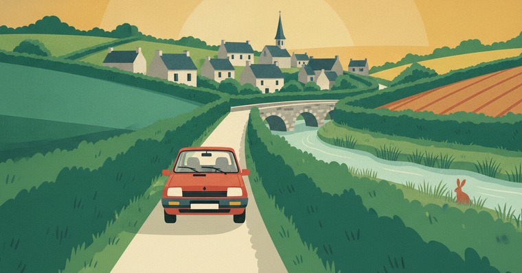 La Route Buissonnière poster: Rennes